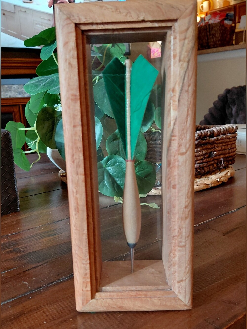 Vintage Handmade Dart In Box